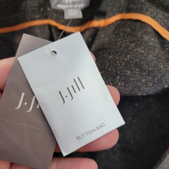 NWT Womans J. Jill Genuine Fit Waist Color Barked Tweed Size 10 Petite Stretch - Picture 10 of 10